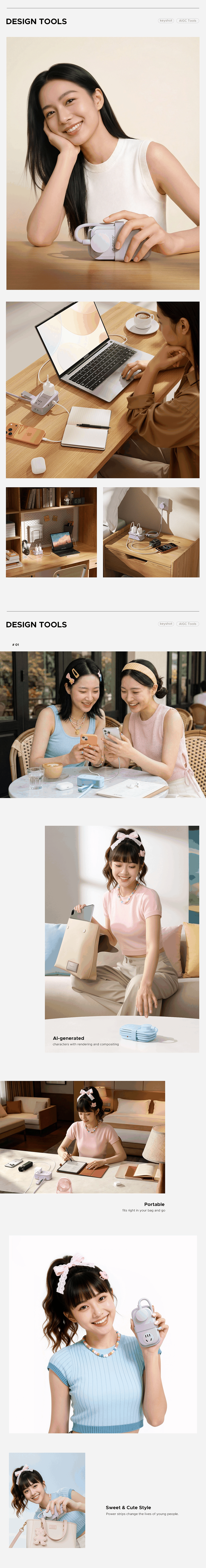 AIGC人物与渲染