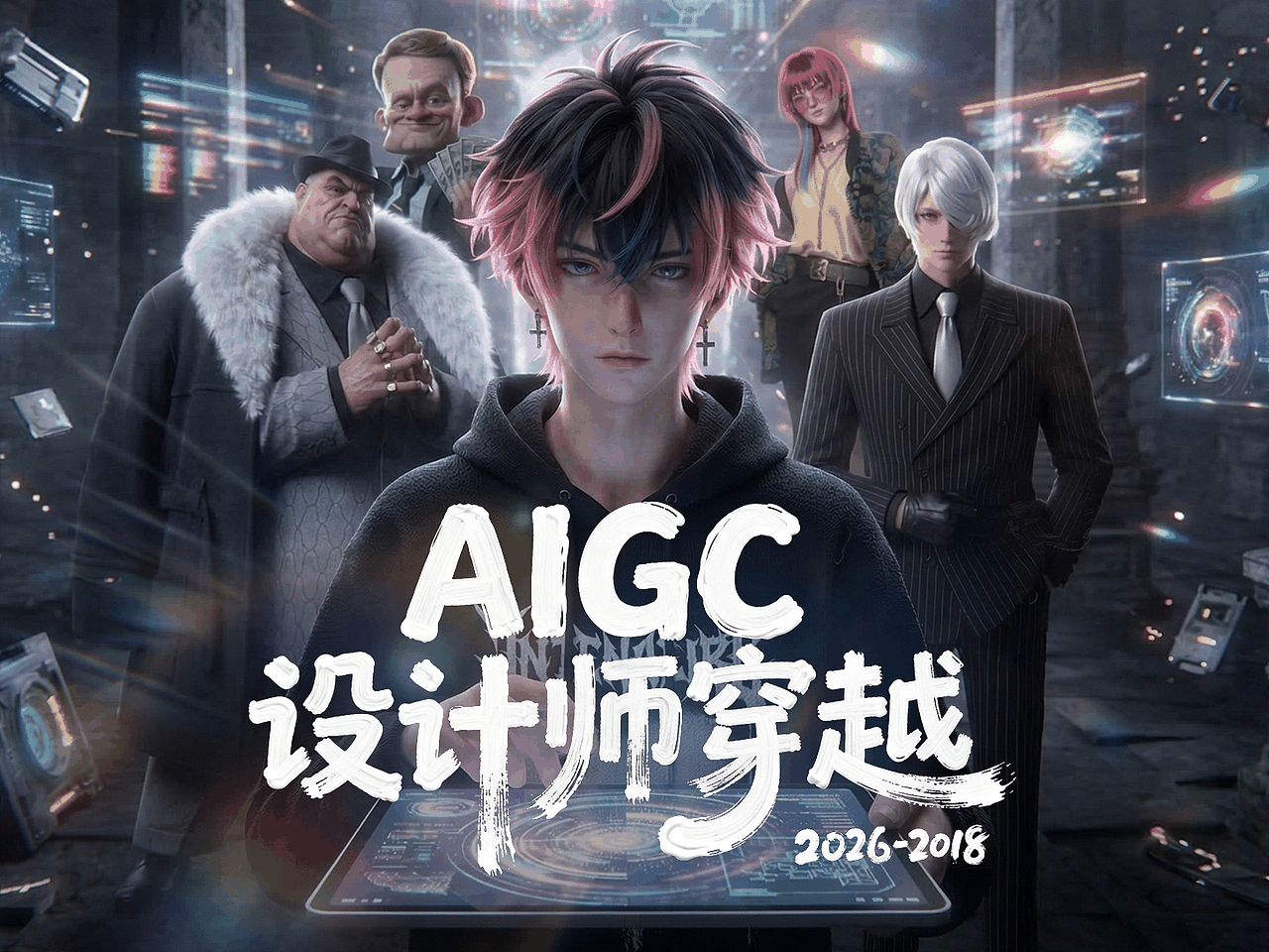 AIGC设计师穿越：锤爆职场