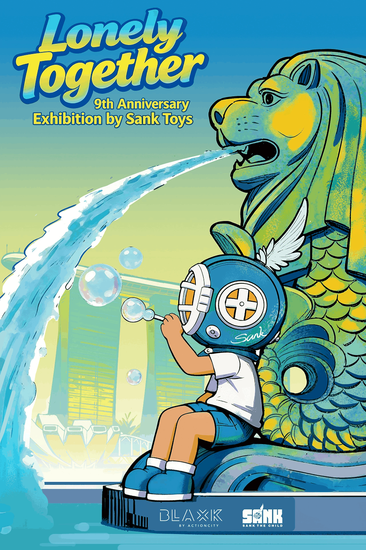 【SankToys 新加坡周年个展《Lonely Together – 9th Anniversary Exhibiti