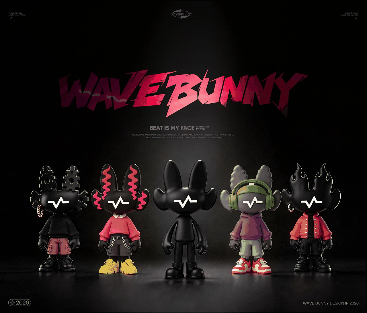 WAVE BUNNY _ 浪浪兔IP