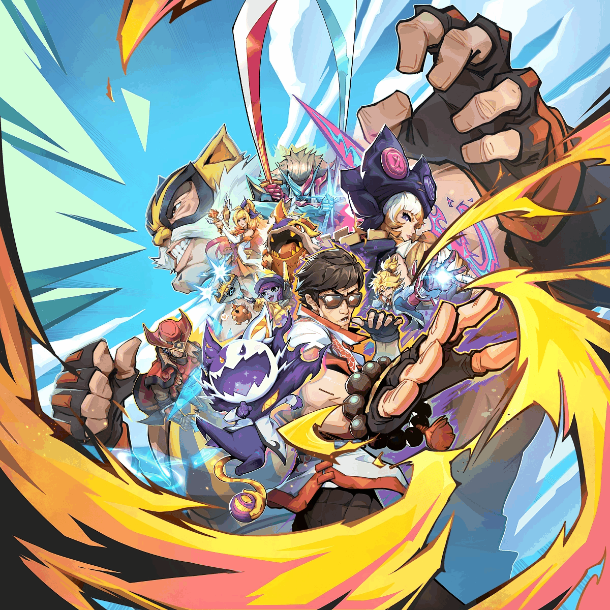 「云顶之弈」S15 天下无双格斗大赛 主题插画
