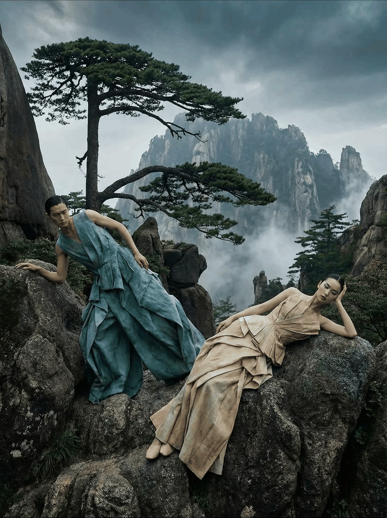 当华服退场，泪光是最后的独白